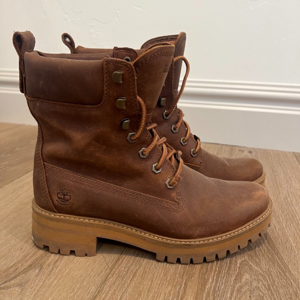 Timberland Women's Lace Up Boots - Size 9